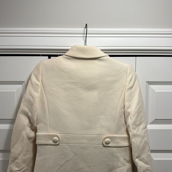 J Crew wool blend double cloth coat NWT size 2 - Picture 7 of 7